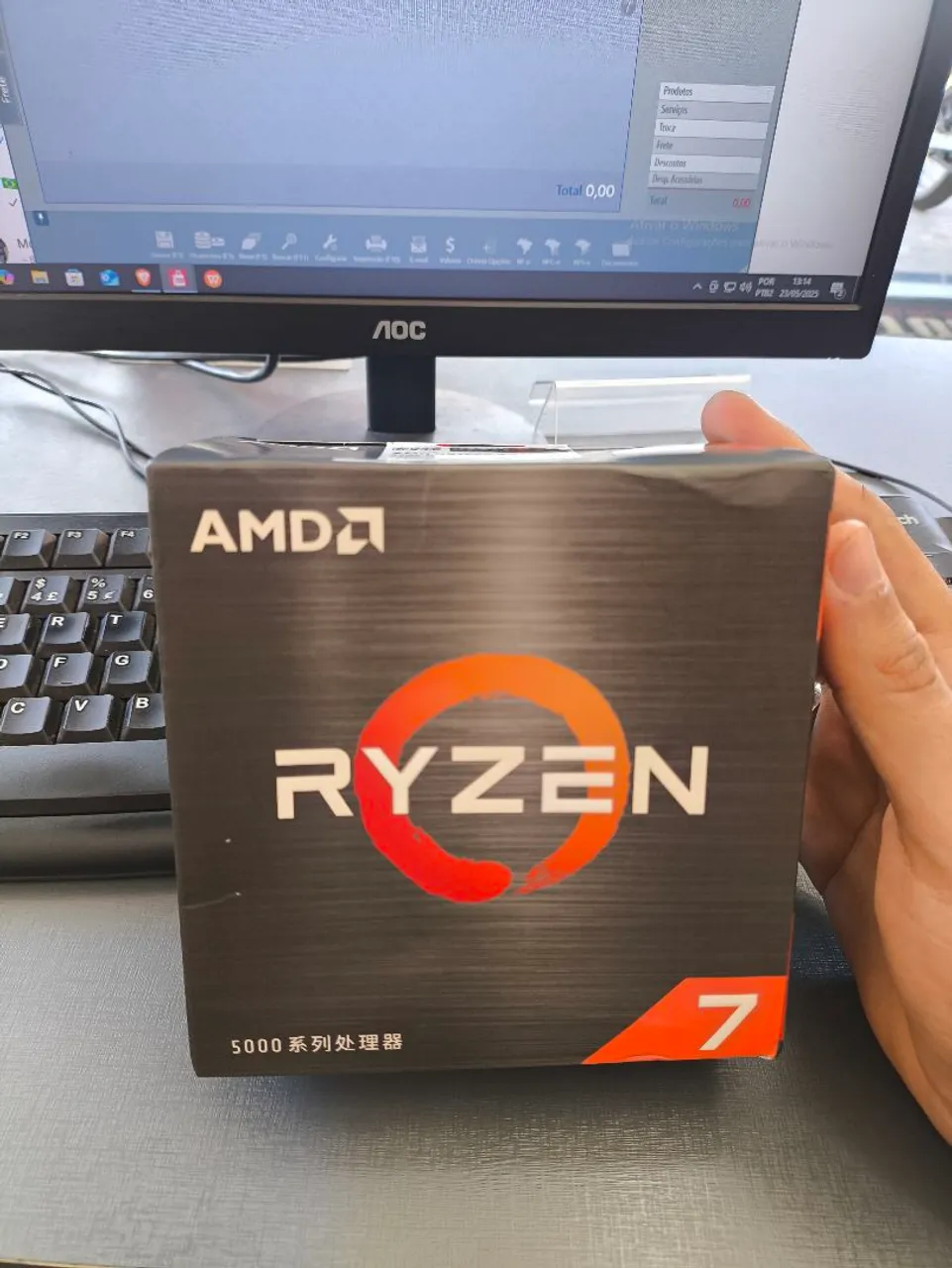 Processador AMD Ryzen 7 5700X - Novo na caixa Lacrado (Castanhal)