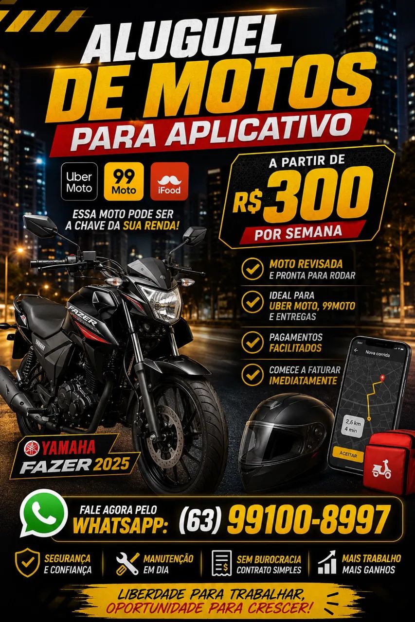 Aluguel de motos 