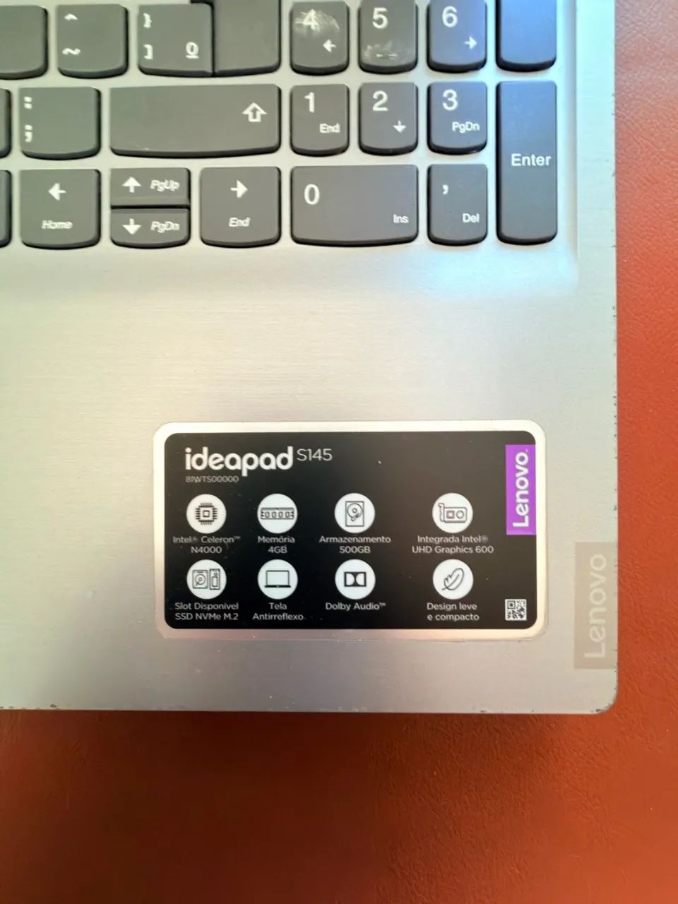 Notebook Ideapad s145 com 8gb ram + SSD - Foto 3