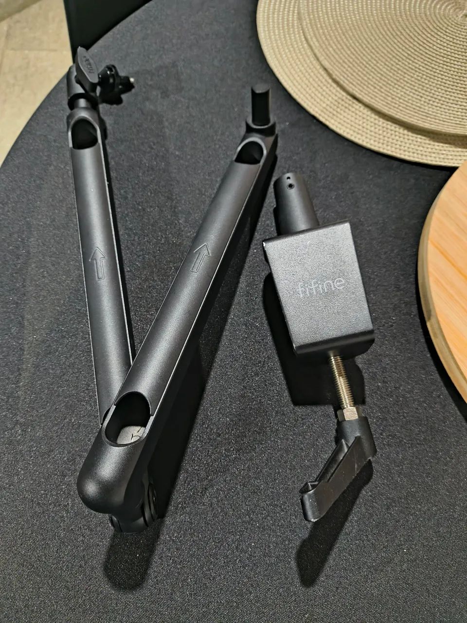 COMBO MICROFONE FIFINE E BRACO ARTICULADO FIFINE - PRETO - Foto 5