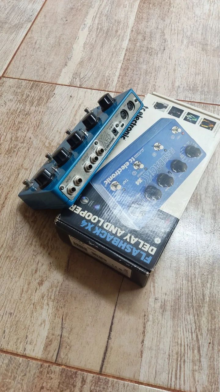 Pedal TC Eletrônics Delay Flashback x4  - Foto 2