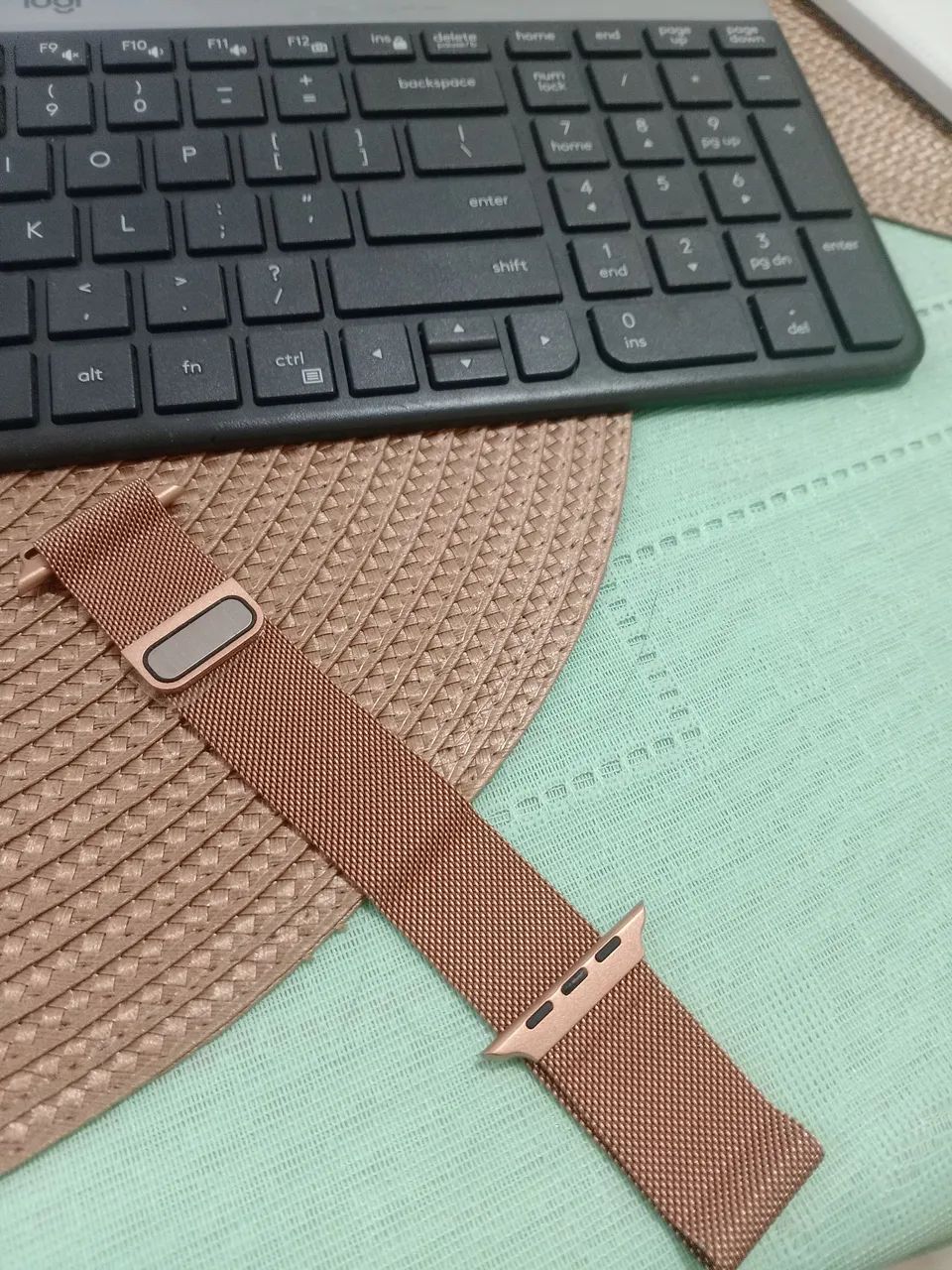 Pulseira  milanesa metal aço inox smartwatch  - Foto 3