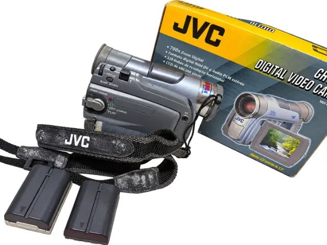 Filmadora JVC GR-D30UB MiniDV com Caixa e Acessórios - Foto 5