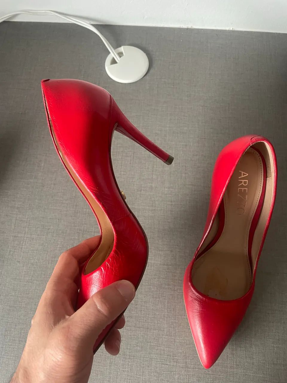 Sapato vermelho da Arezzo número 35 - Foto 3