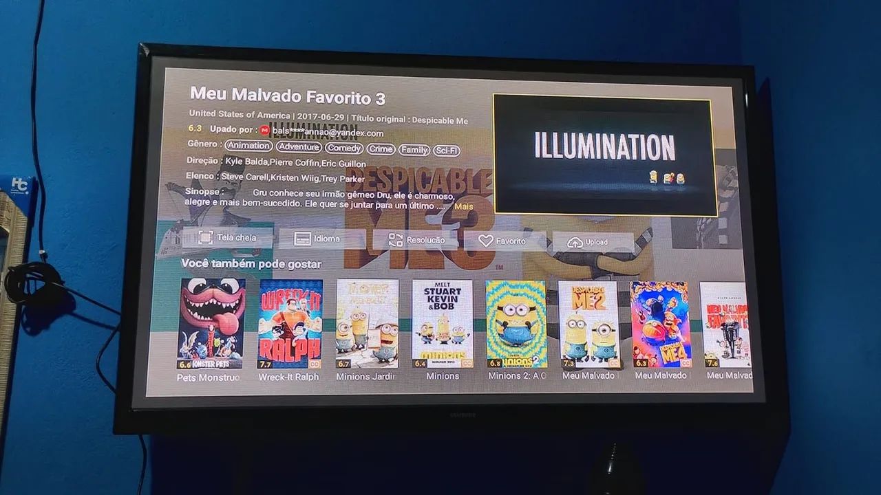 Tv Samsung não é smart!