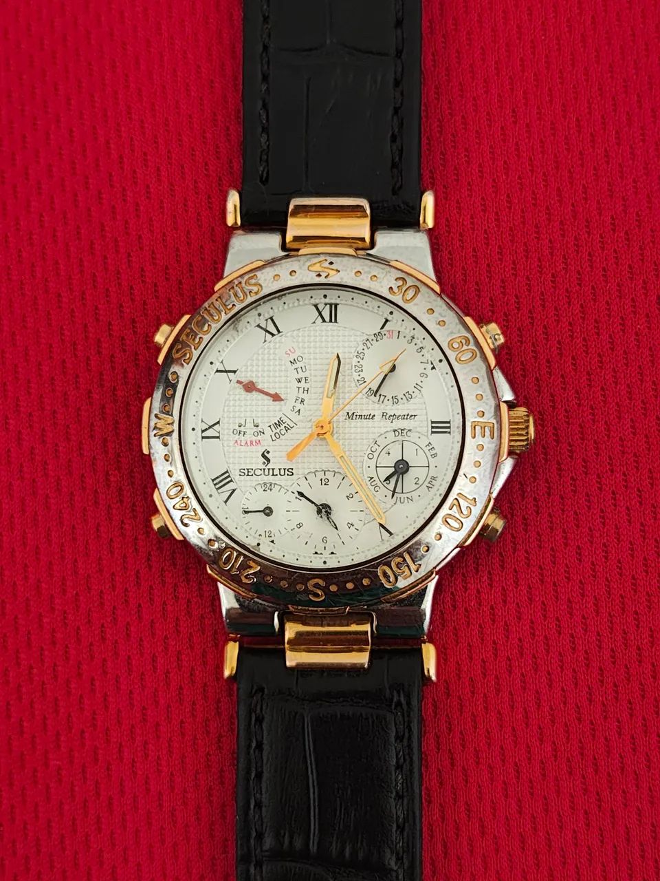 Relogio Séculos Minute repeater Banhado ouro Anos 90