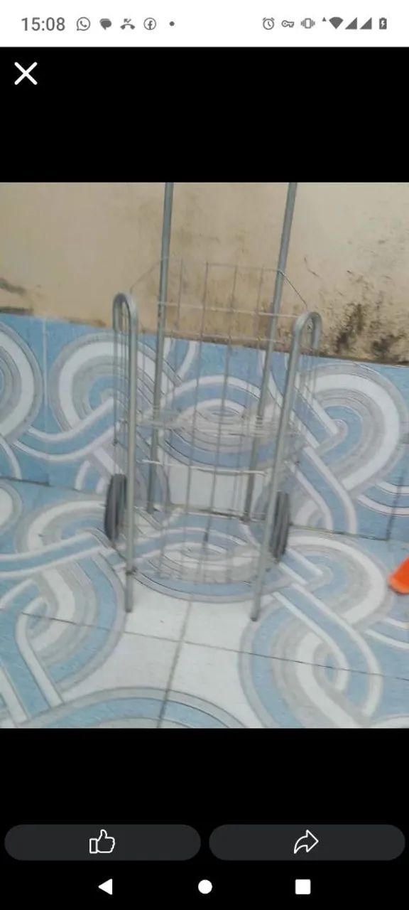 Vendo carrinho de feira 