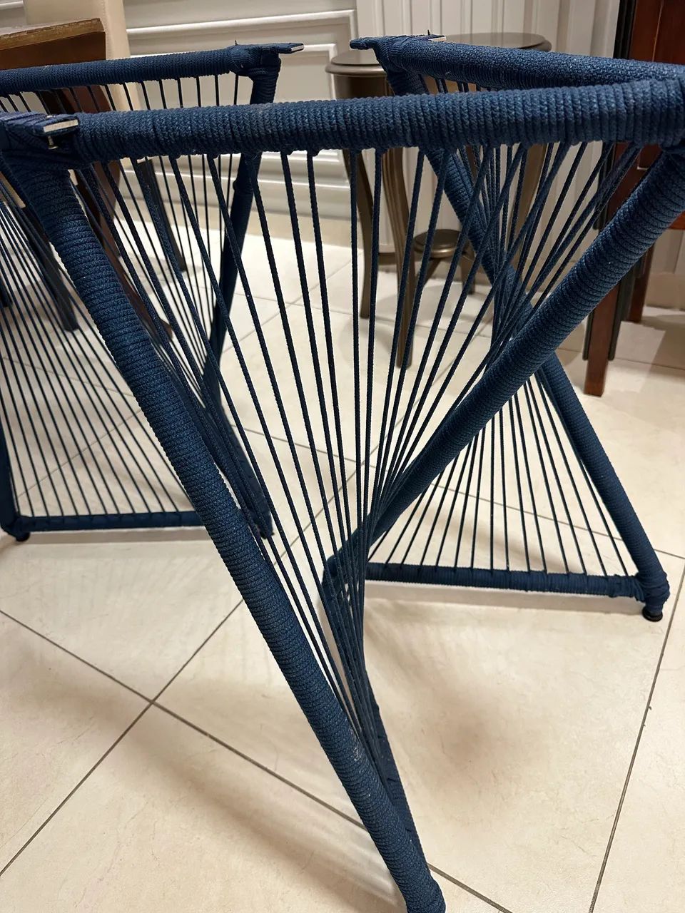 Pé de mesa em corda nautica. - Foto 4