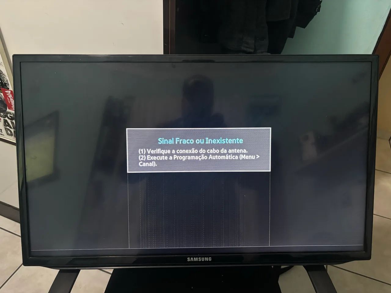 Televisão Samsung 40 polegadas para arrumar 