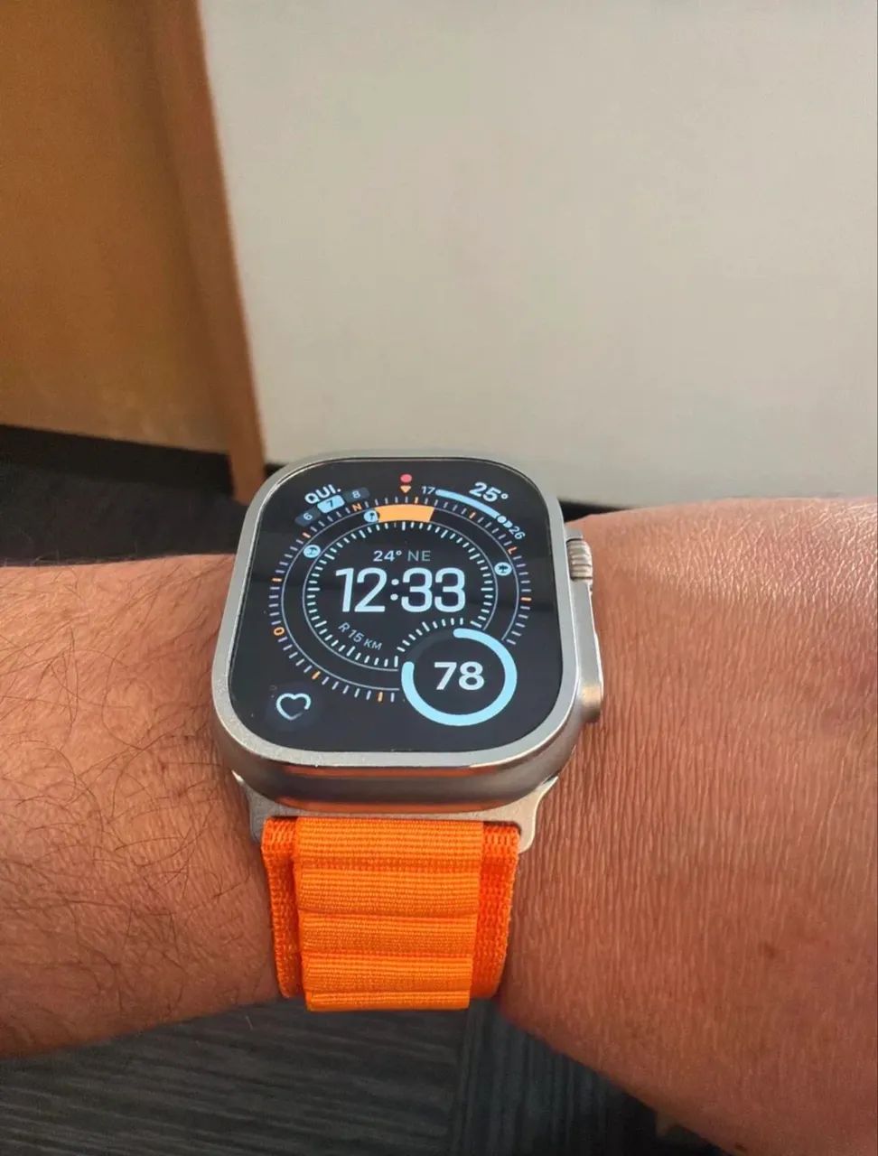 APPLE WATCH ULTRA 3 COMPLETO COM CAIXA BATERIA 100%  - Foto 3