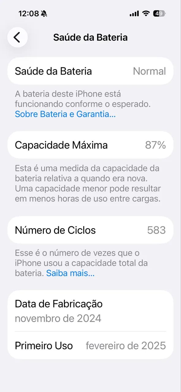 iPhone 16 256GB - Impecável / Na Caixa / Sem Detalhes - Foto 4