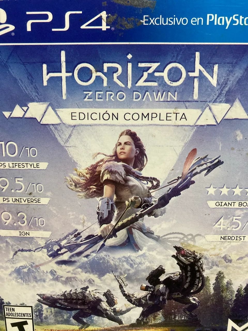 Jogo horizon zero dawn ps4