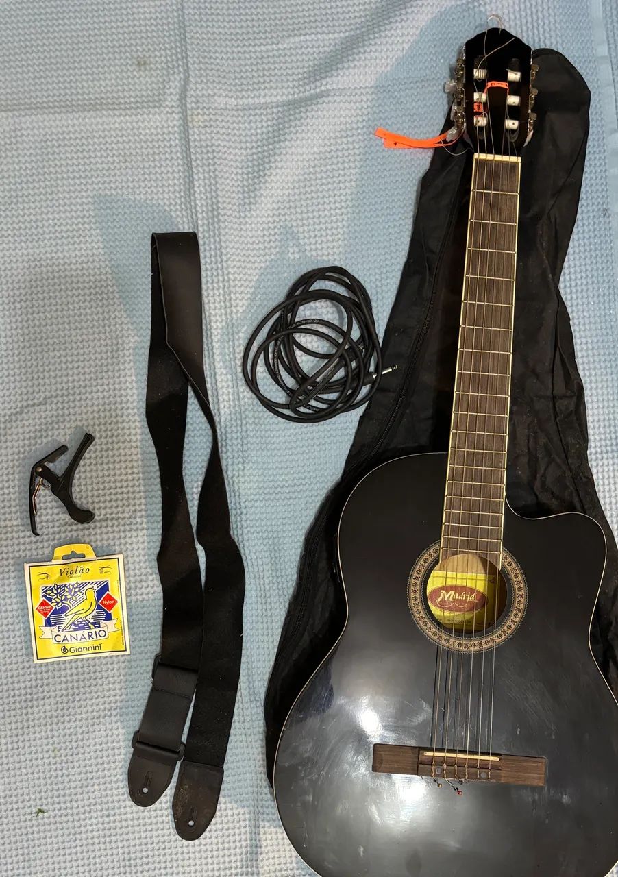 KIT VIOLÃO ELETROACÚSTICO 