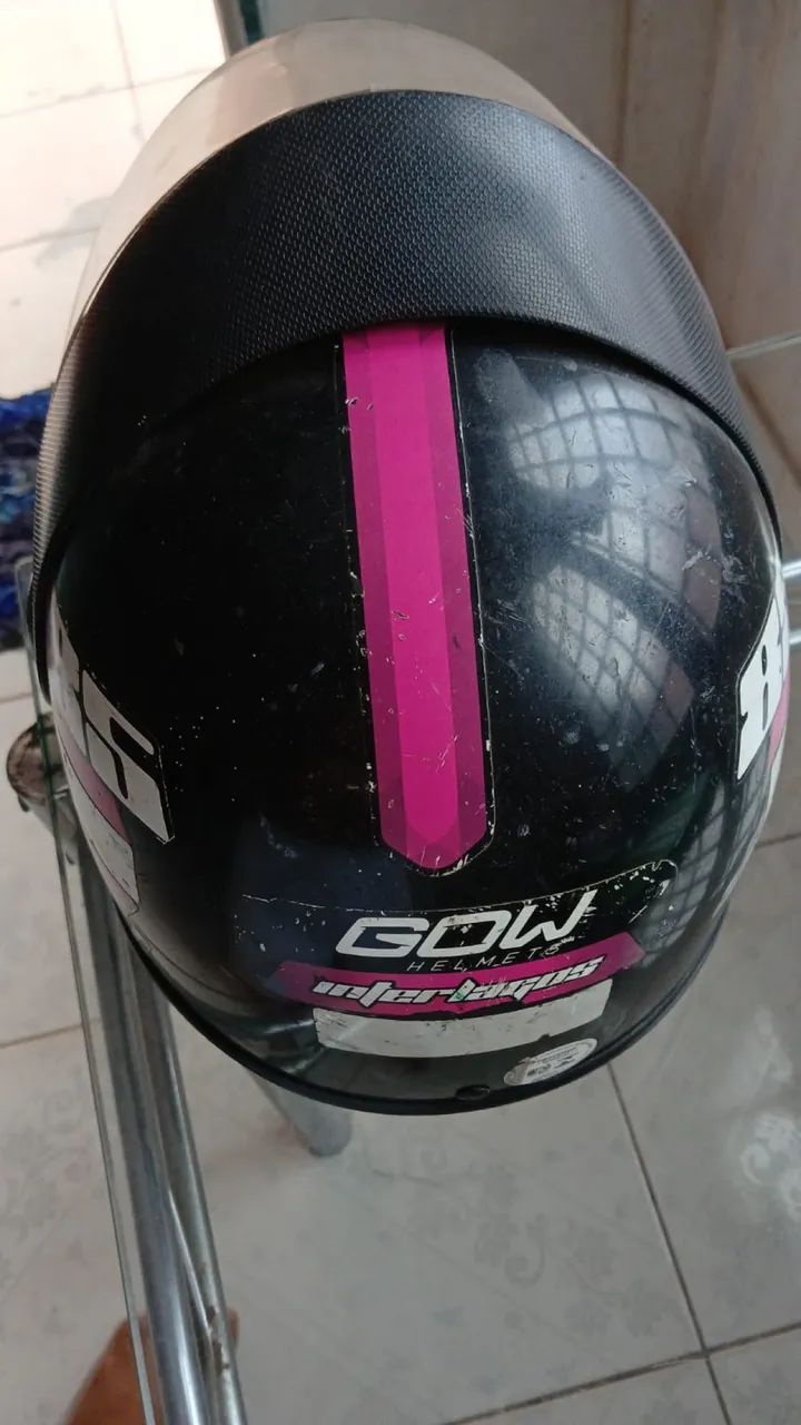 Capacete quebra galho