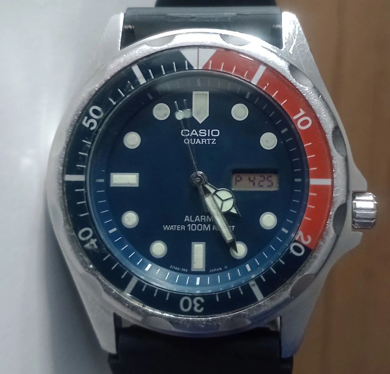 CASIO MMA-200W Pepsi - Made In Japan