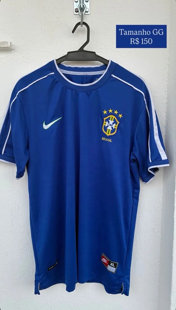 Camisa Retrô Brasil 98 