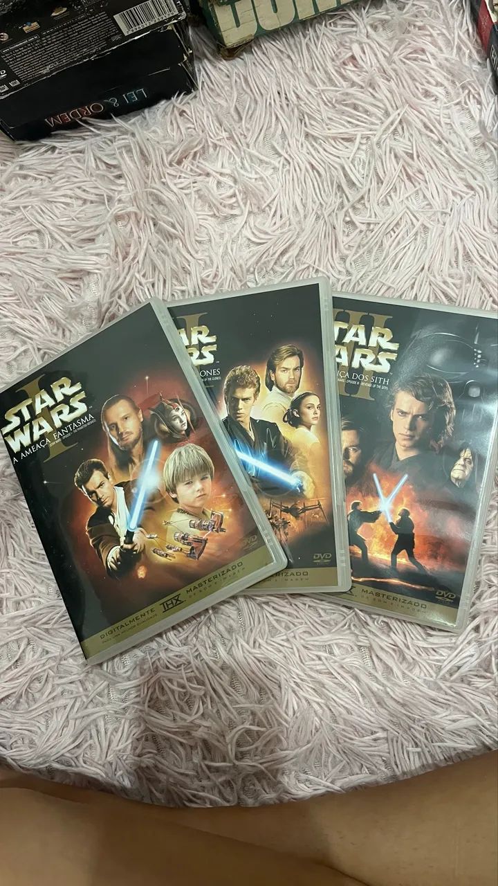 DVDs Star Wars-a nova trilogia  - Foto 2