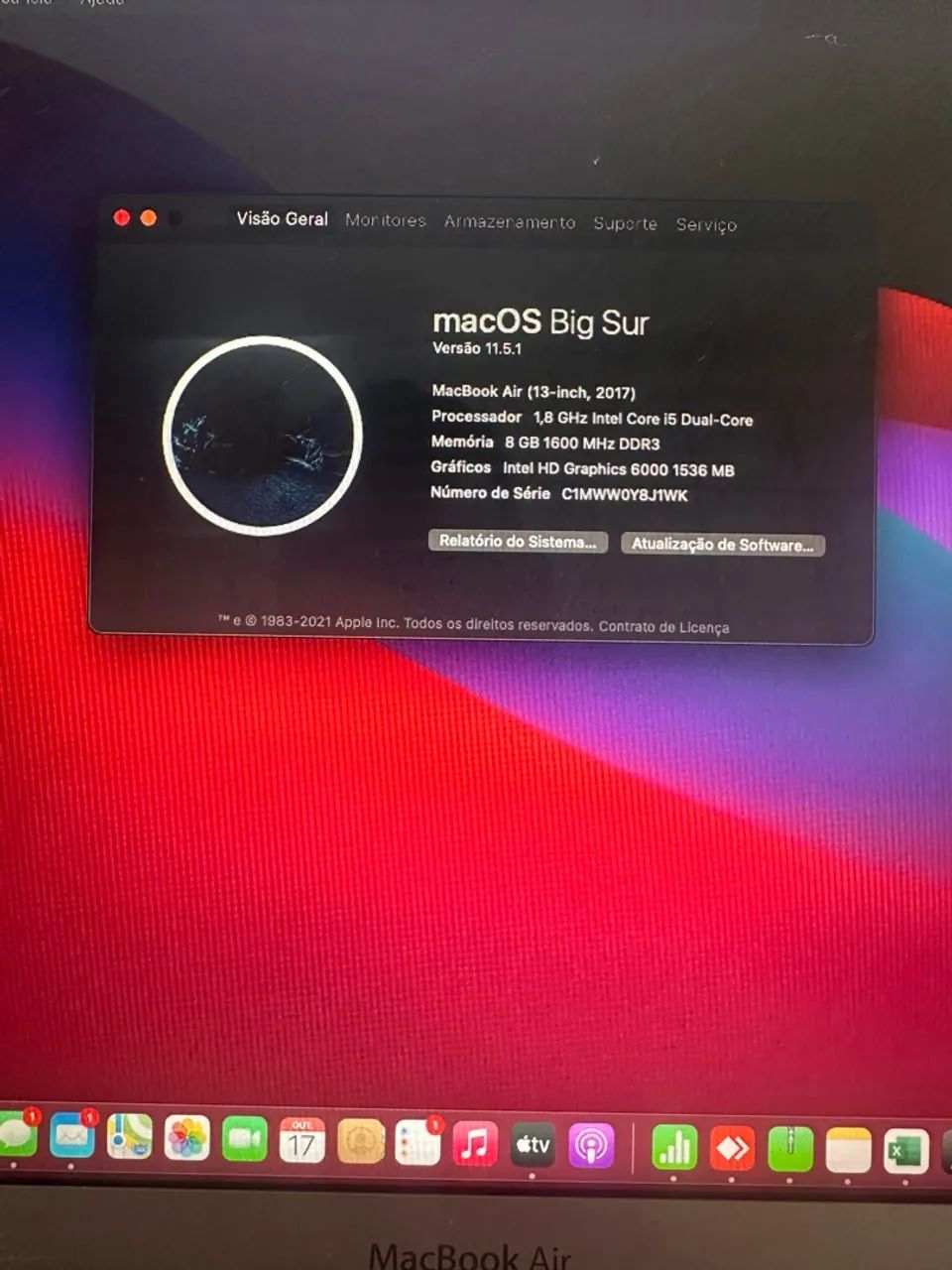 MacBook Air 13 8Gb (2017) - Foto 3