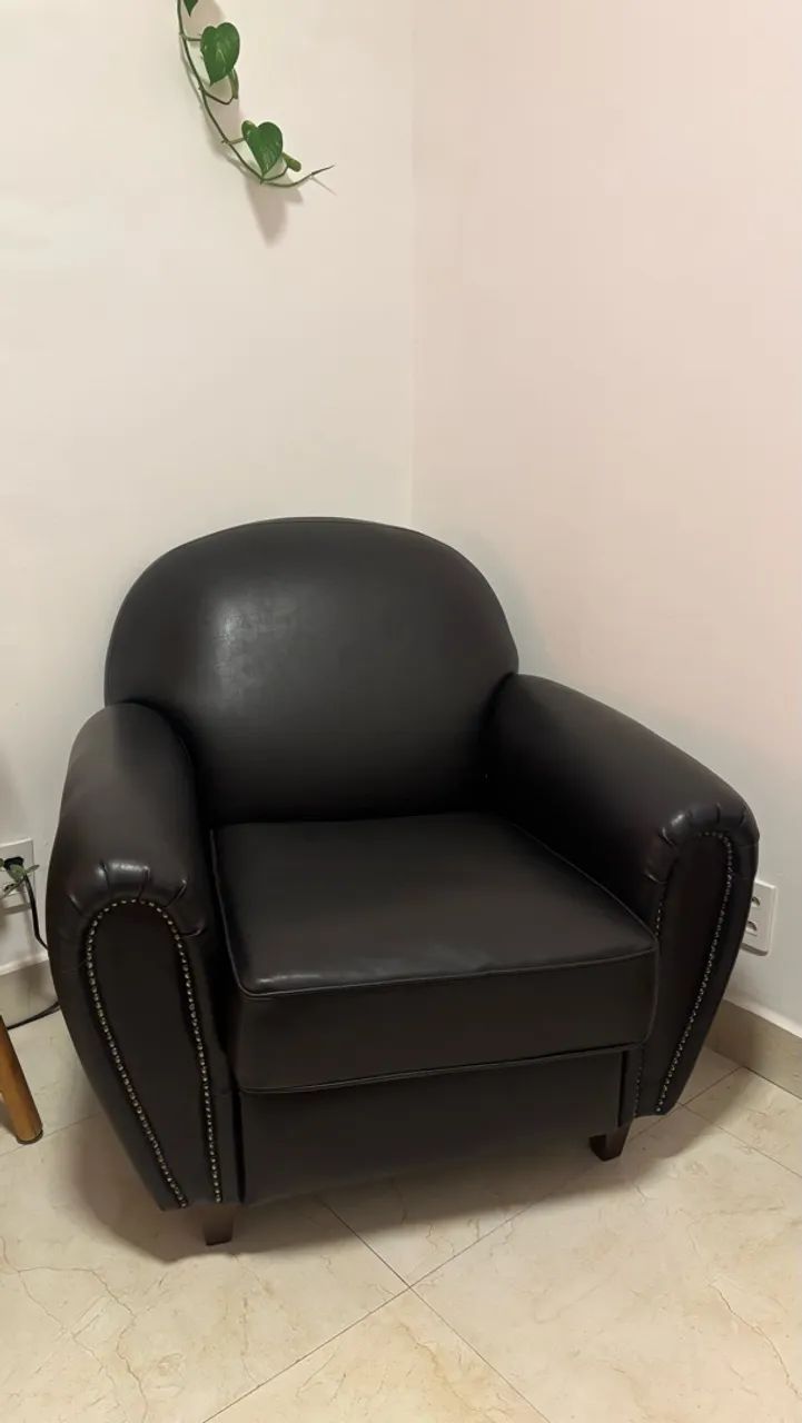 Poltrona preta TokStok - Foto 2