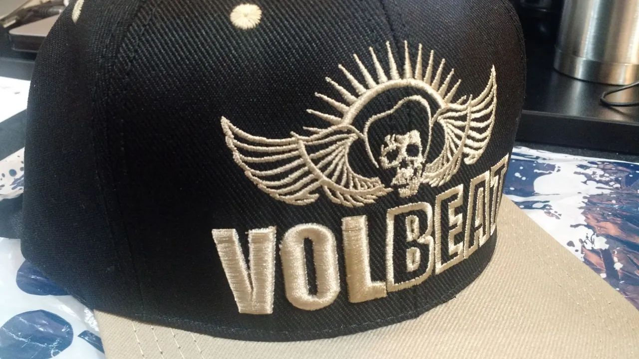 Boné Volbeat sem uso NOVÍSSIMO