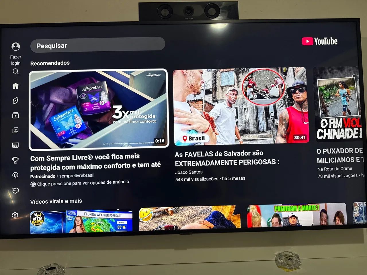 Tv Samsung 58 polegadas 4k 