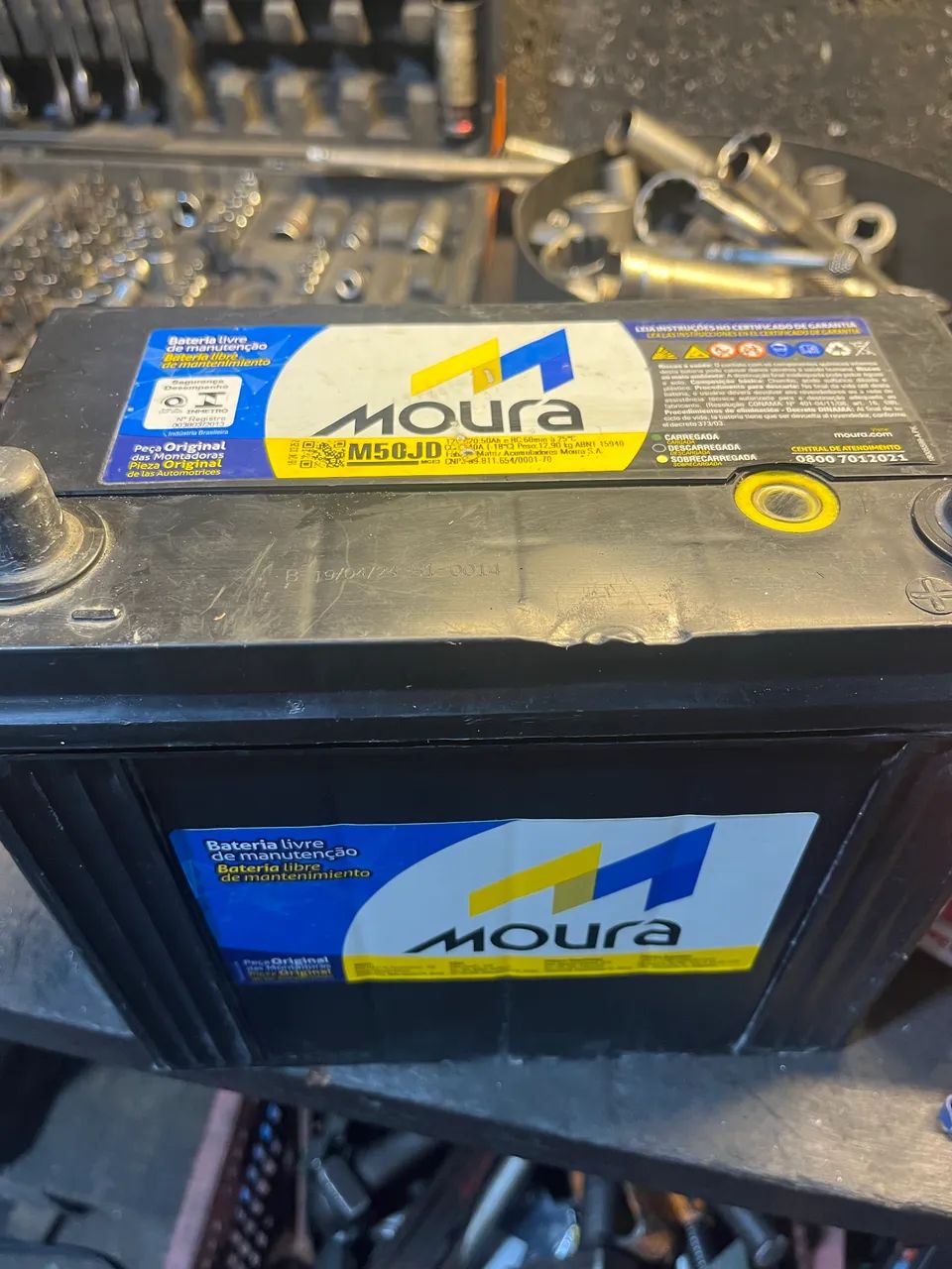 Bateria Honda usada boa 