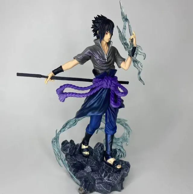 Action Figure Sasuke Uchiha Naruto Shippuden Chidori - Foto 5
