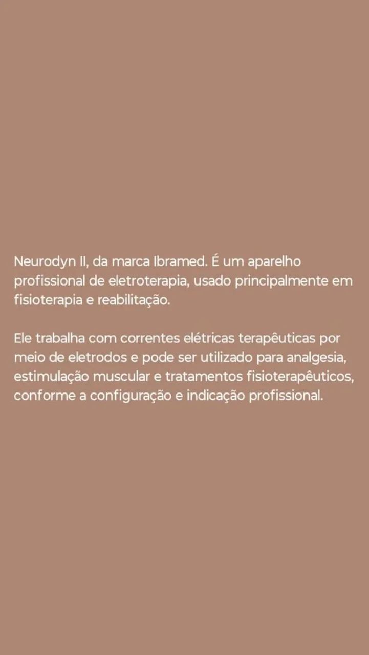Aparelho eletroterapia - Foto 2