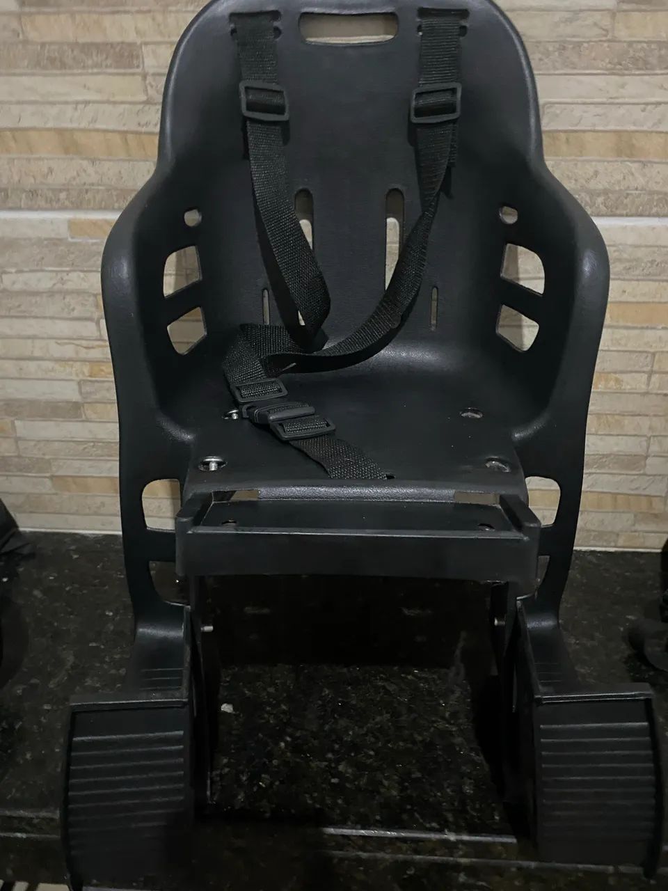 Cadeirinha de bicicleta para garupa  - Foto 3