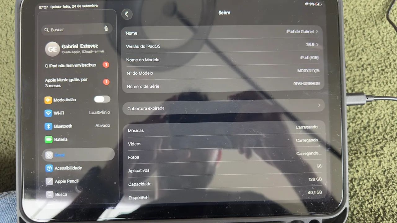 Apple iPad A16 (11° Geracao) 128GB - Foto 4