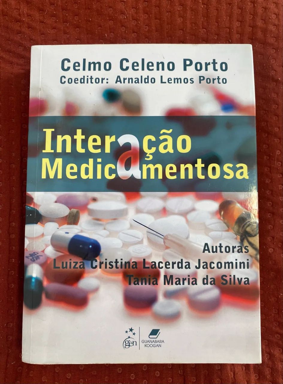 Livro Interação Medicamentosa Celmo Celeno Porto