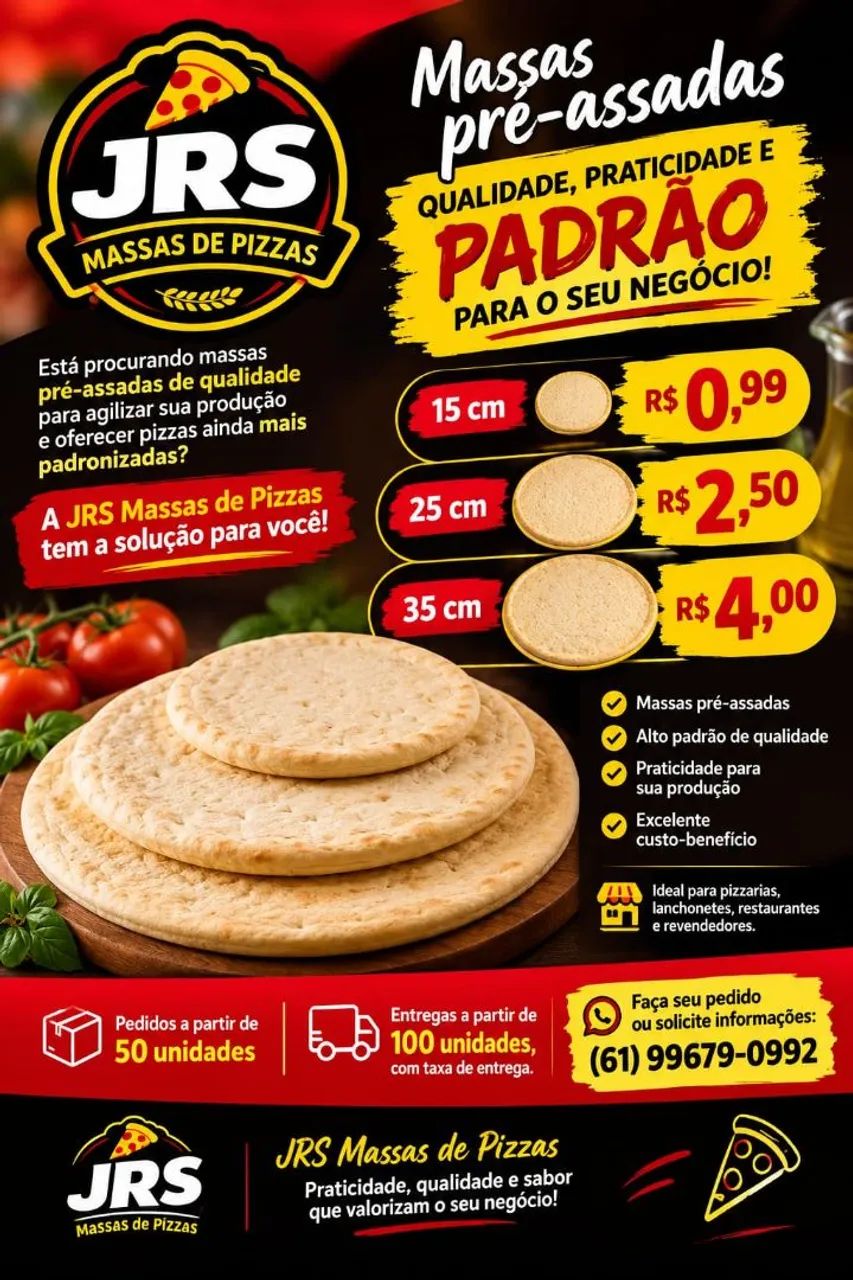 Massa de pizza 