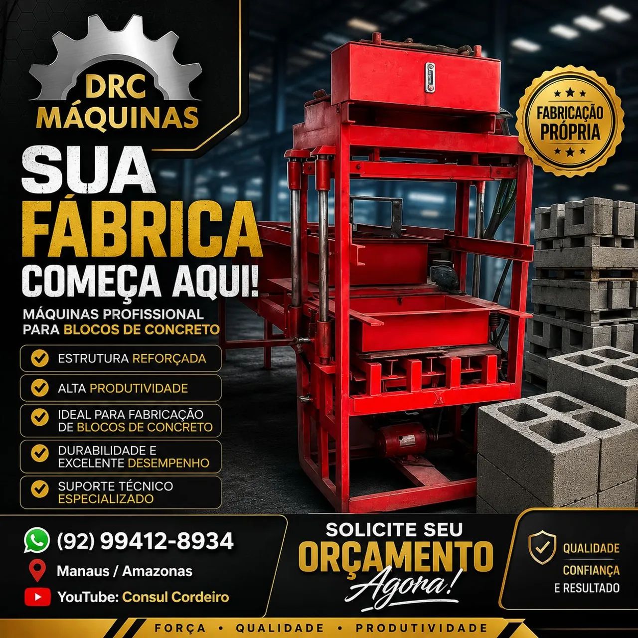 Equipamento para fábrica blocos  - Foto 3