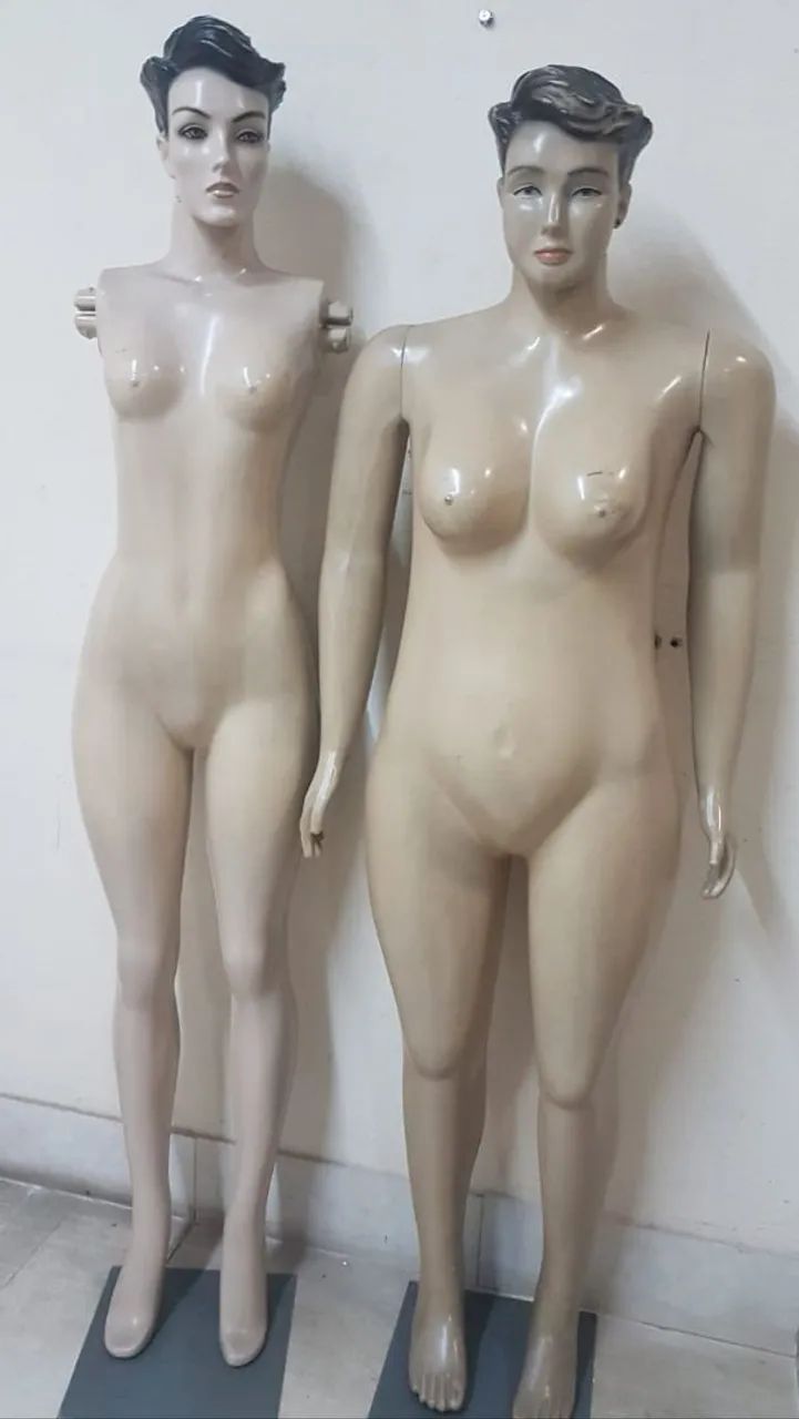 Manequins masculino e fem