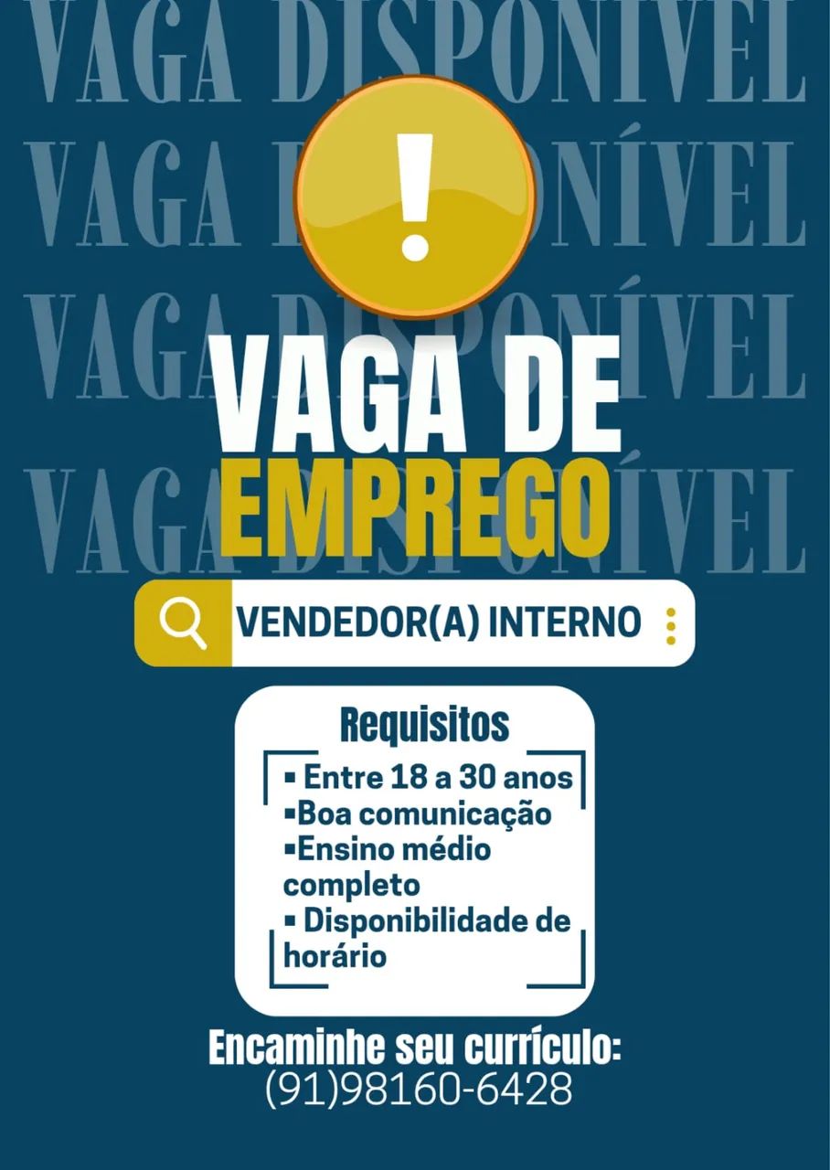 Vaga de EMPREGO