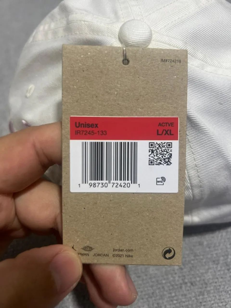Boné Air Jordan Jumpman Club White 100% Original - Foto 5
