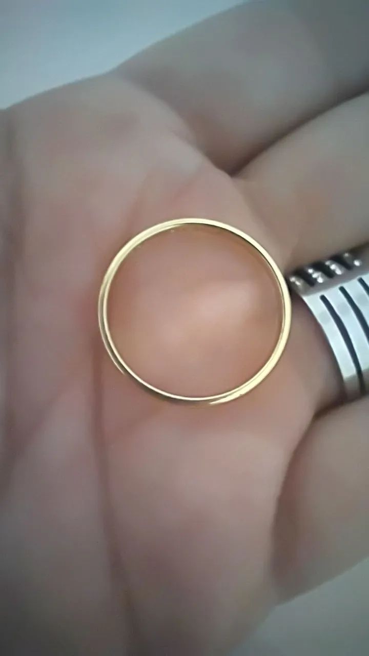 Vendo aliança masculina 