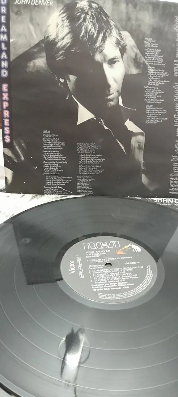 Lp John Denver " Dreamland Express "1985