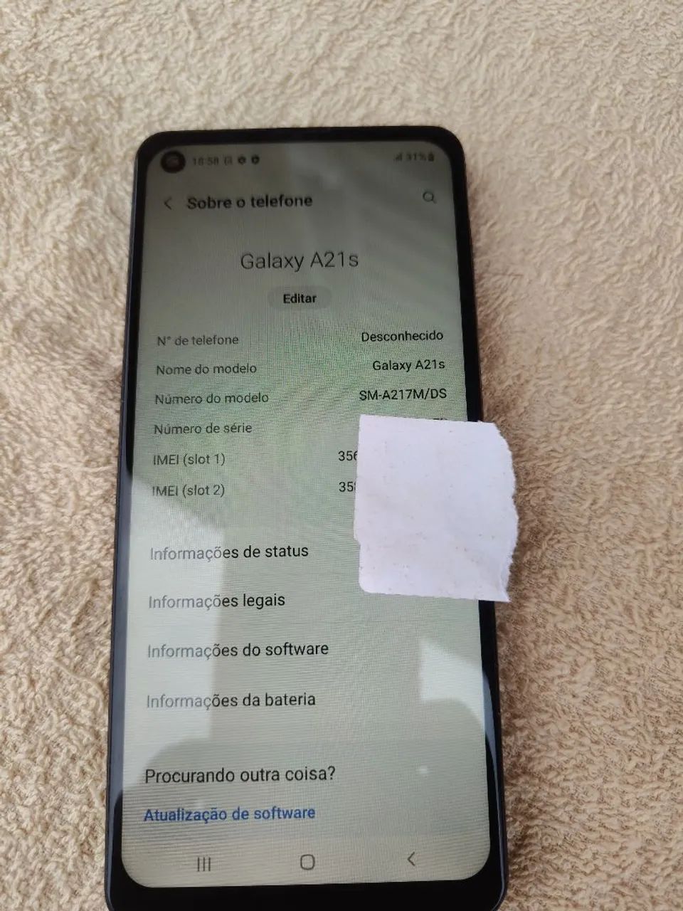 SAMSUNG A21S ... (CONSERVADO):. Aceito Propostas - Foto 5