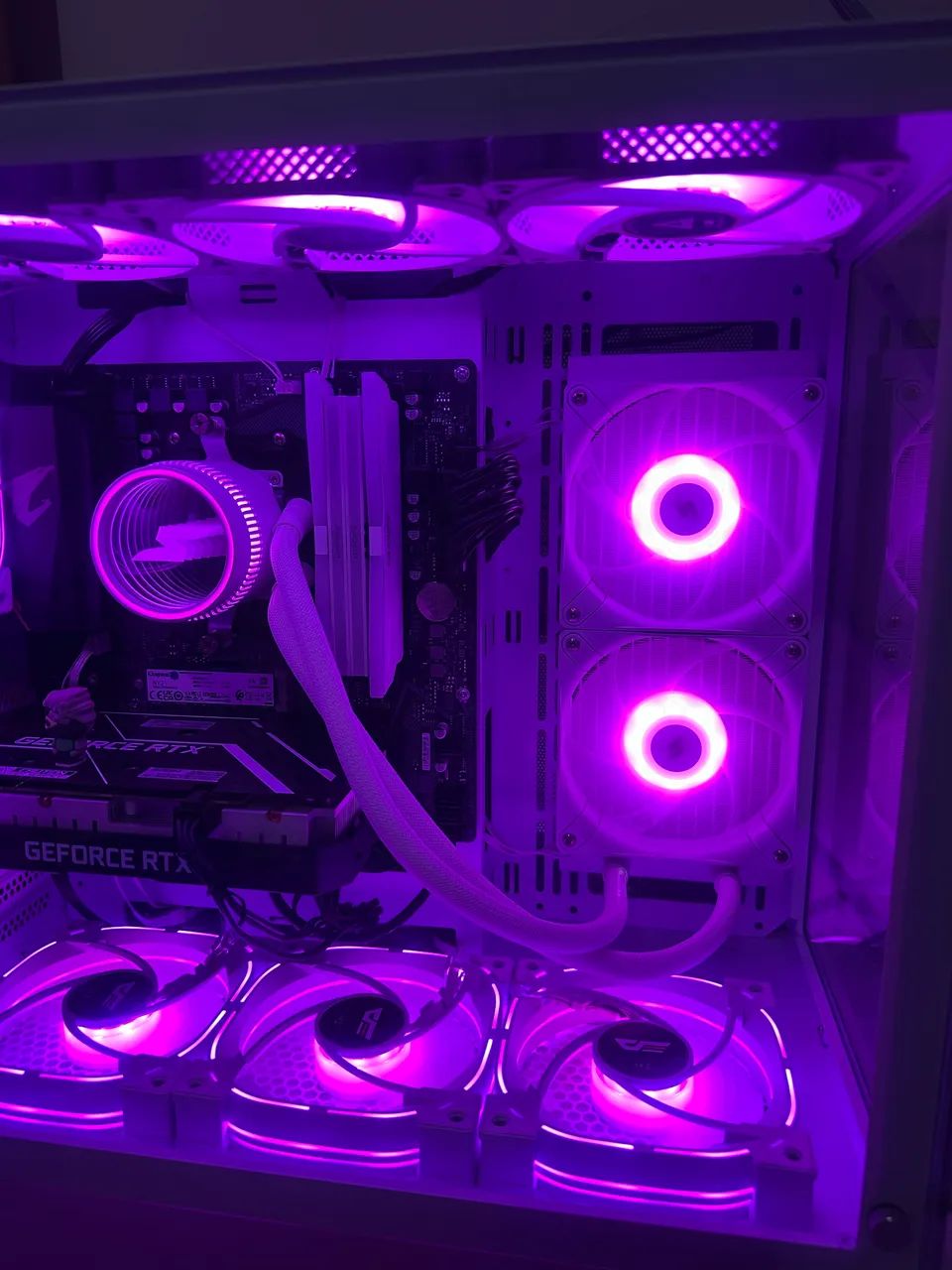 Water cooler Superframe isengard 240mm Branco Amd e Intel