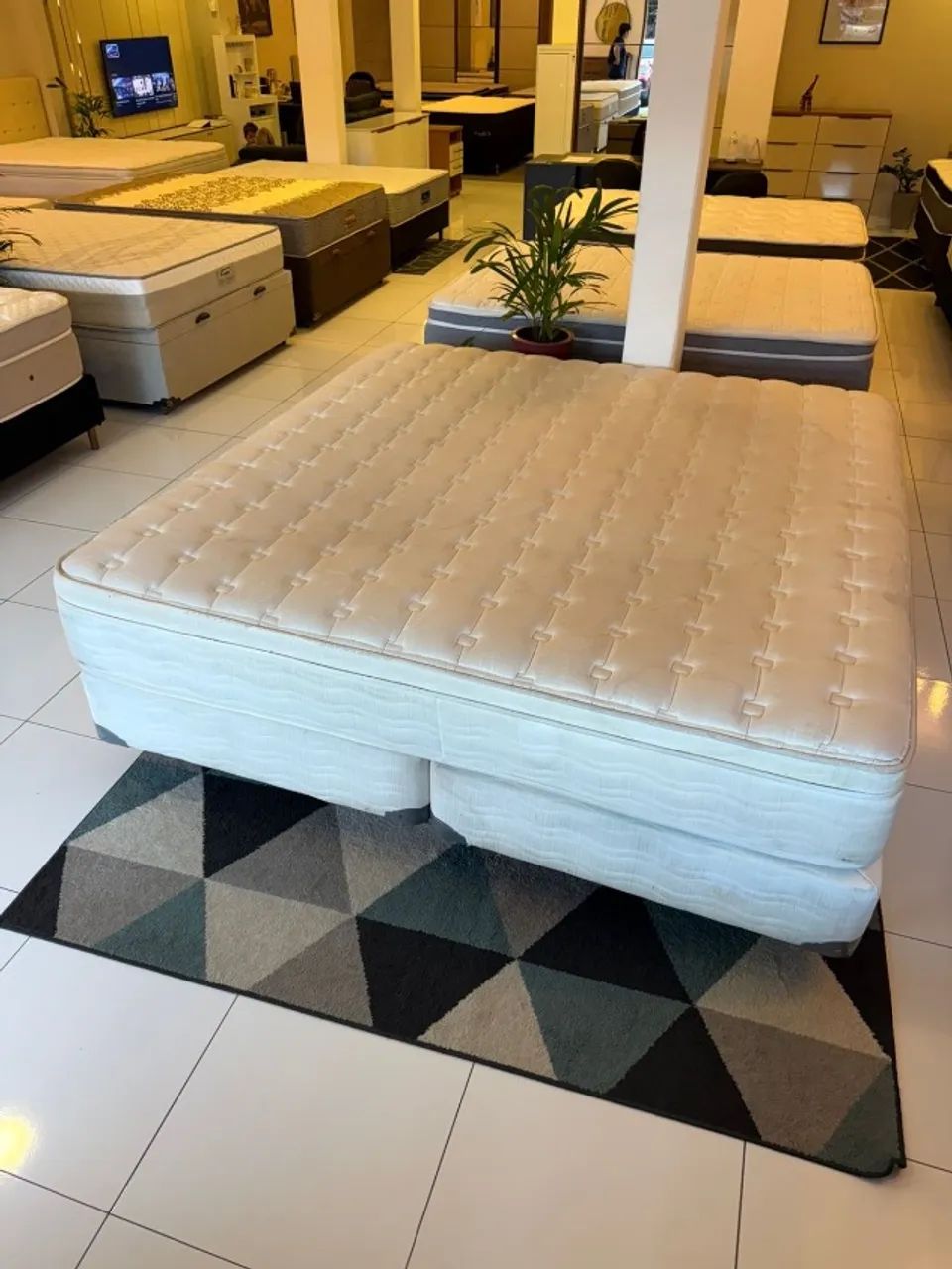 Cama box KING MAXFLEX COM COLCHÃO KING  - Foto 5