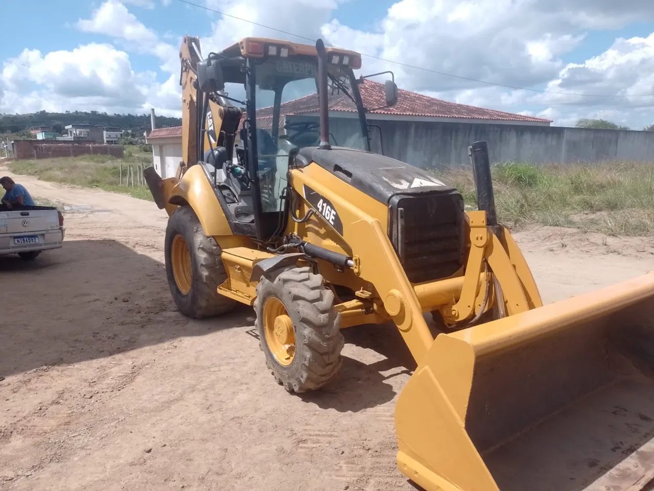 Retroescavadeira CATERPILLAR 416E 4X4. - Foto 2