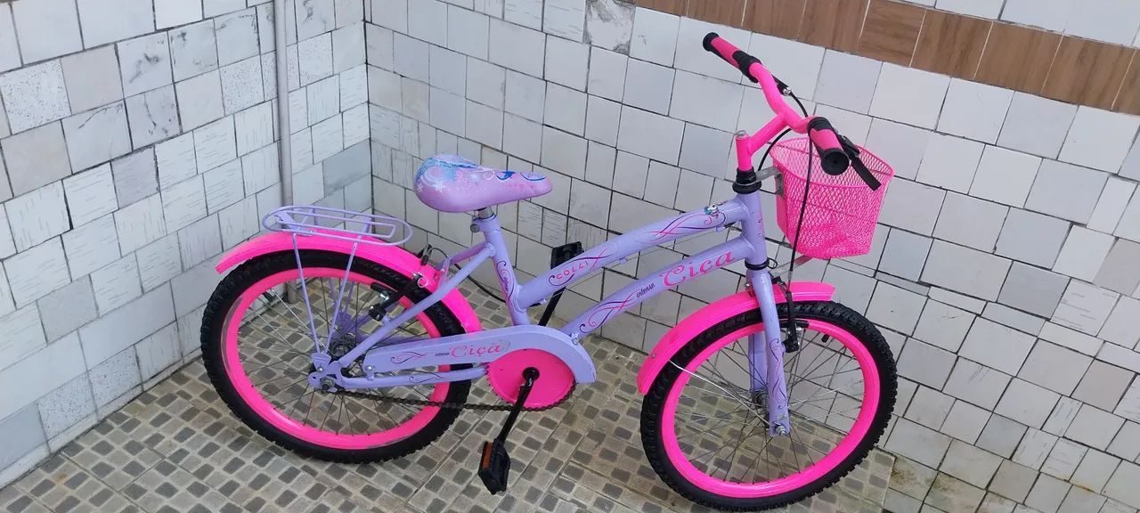 Bicicleta aro 20 Bagageiro semi nova