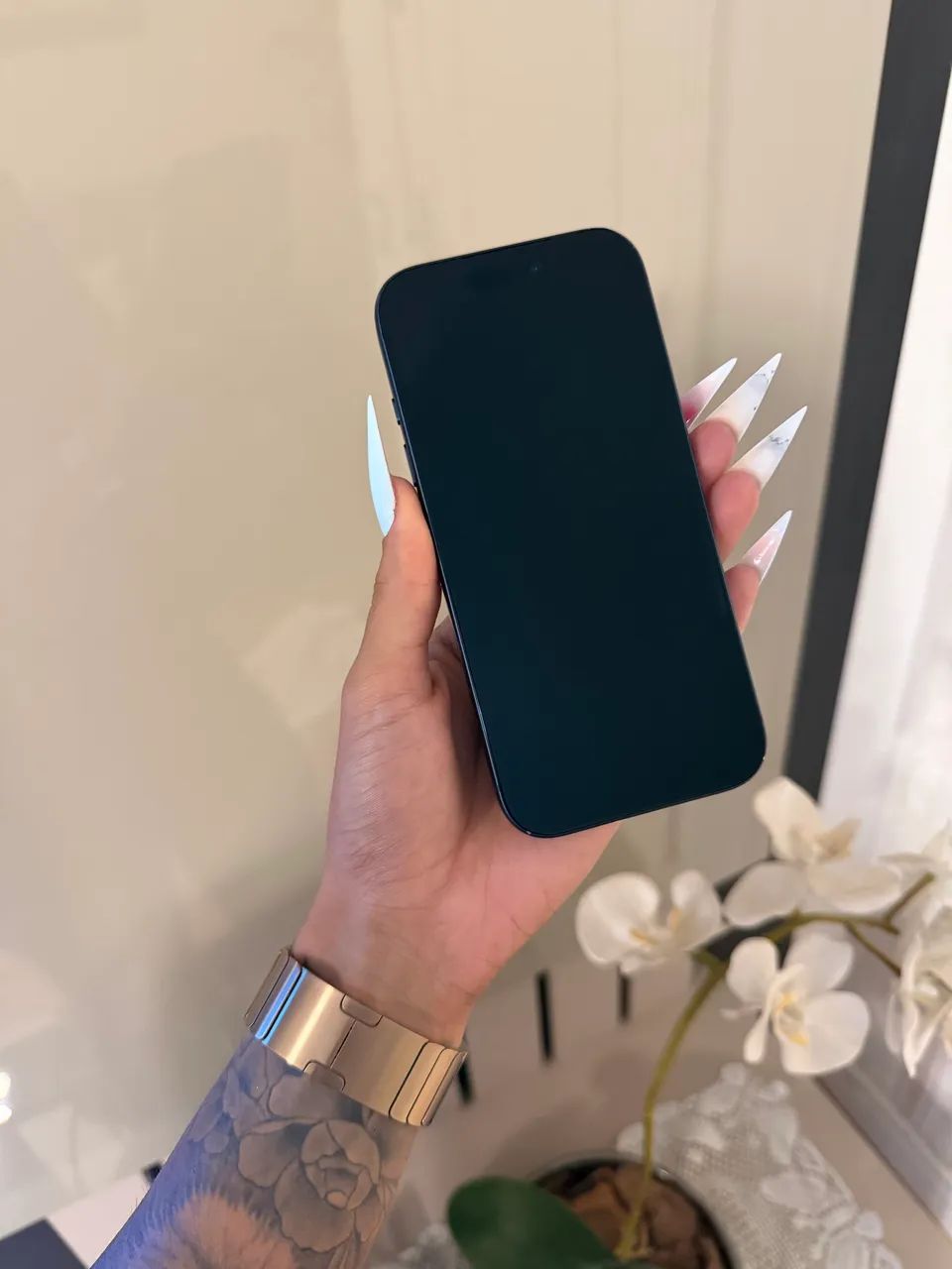 iPhone 17 Pro Titânio Azul Garantia Apple - Foto 4