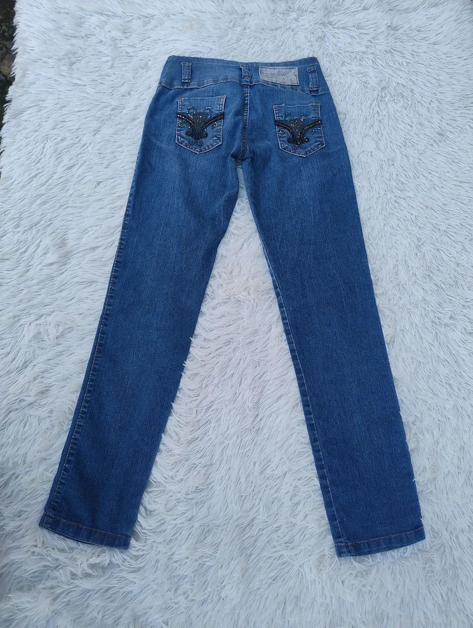Calça Jeans Trânsito Livre Cós baixo 38 - Foto 3