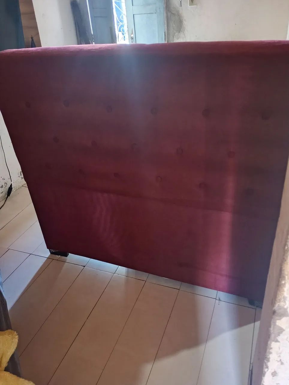 Cabicheira de cama box casal 