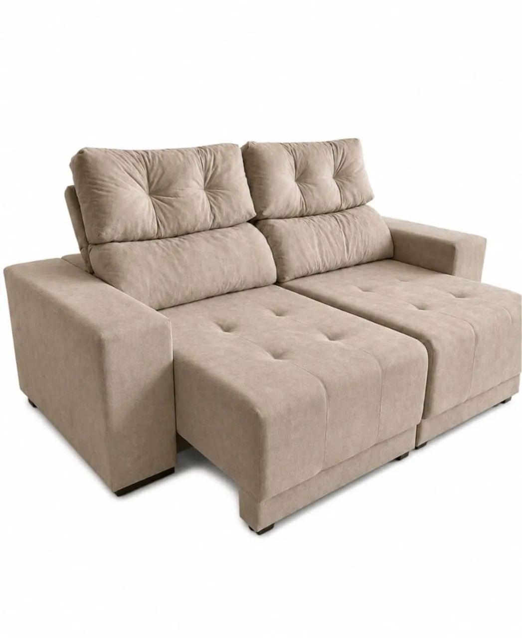 SOFA RETRATIL RECLINÁVEL 2MT FRETE GRÁTIS  - Foto 2