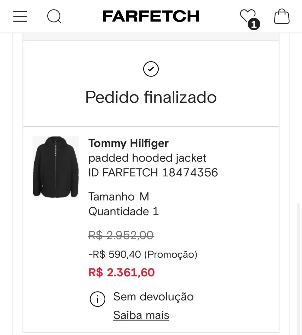 Jaqueta Tommy Hilfiger