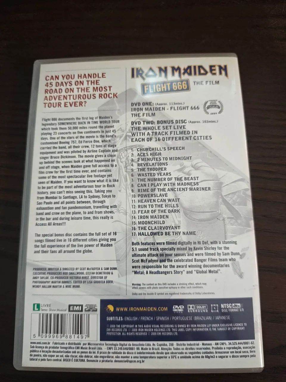 Iron Maiden flight 666 The Film  - Foto 5