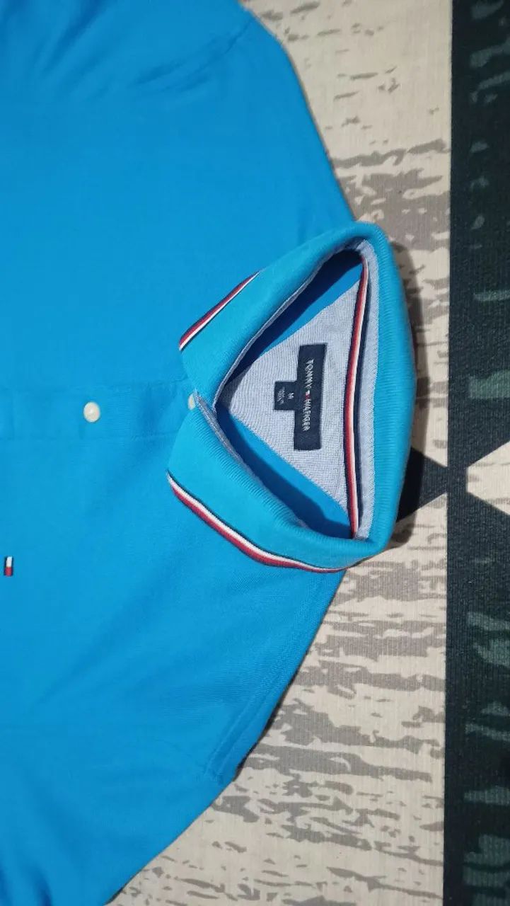 Polo Tommy Hilfiger Tamanho M - Foto 5